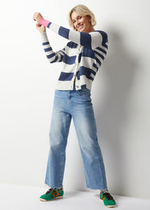 Zaket & Plover Essential Stripe Cardigan