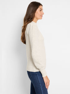 Nic+Zoe Petite Waffle Stitch Sweater